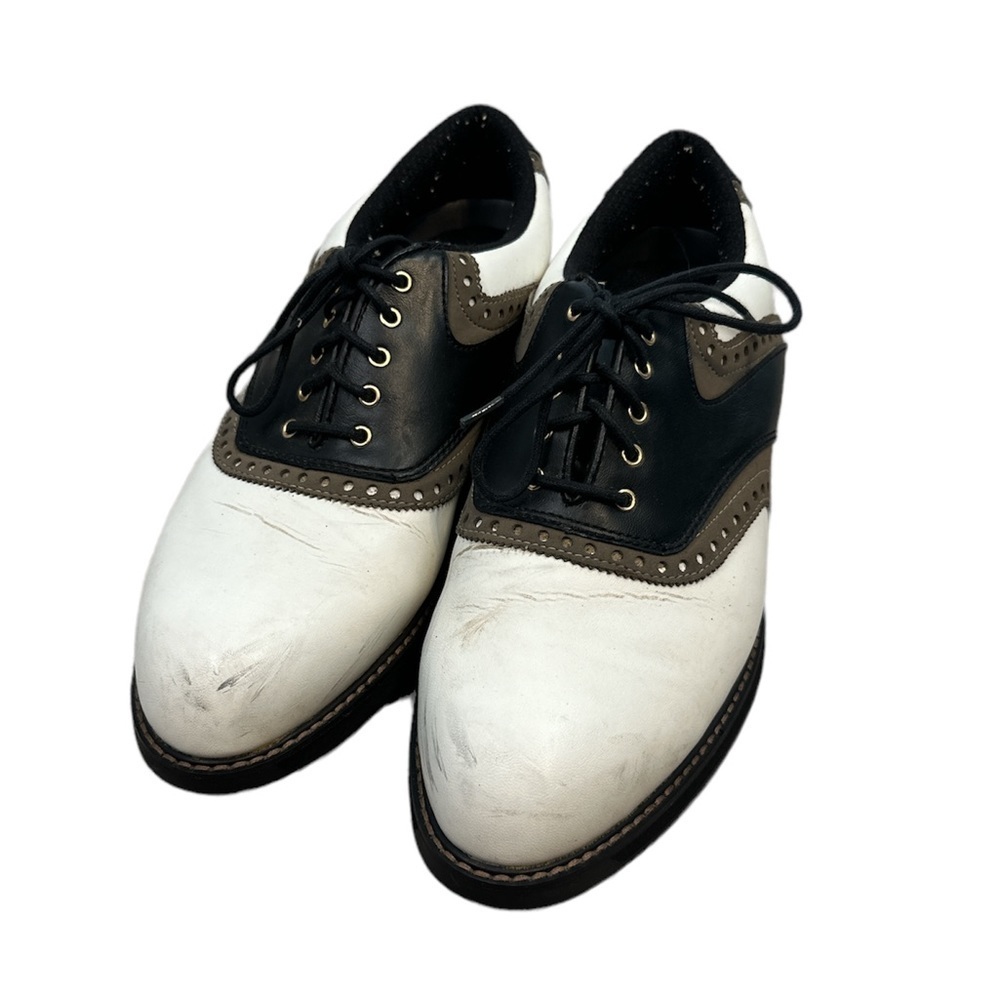 Promote Menβs Golf Classics Saddle Shoe 9.5 - Picture 2 of 4